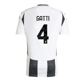 Juventus Federico Gatti #4 Hjemme skjorte 2024-25 Kortermet